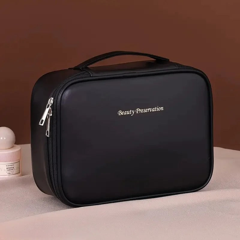 Trousse de toilette de luxe femme noire1