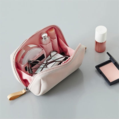 trousse de toilette couleur rose mini pochette