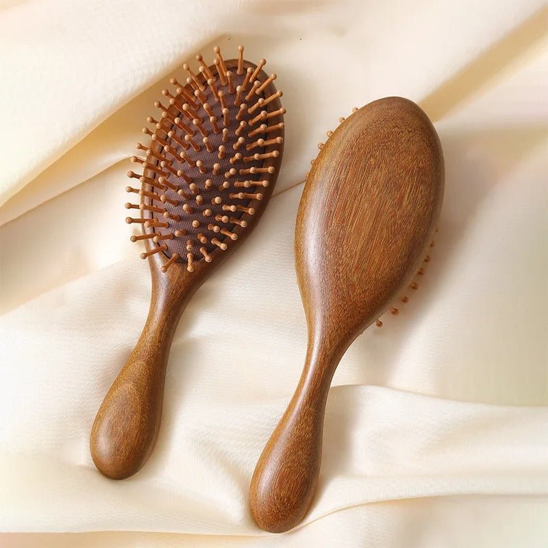Brosse à cheveux - bois de santal VINTAGE™ - Petits Plaisirs Malins