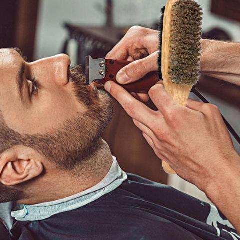 Brosse poil de sanglier - double face pour Homme - Petits Plaisirs Malins