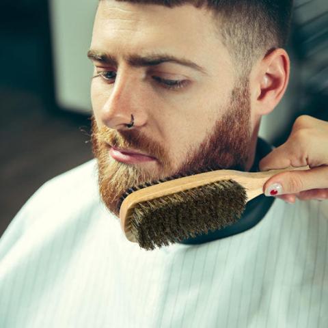 Brosse poil de sanglier - double face pour Homme - Petits Plaisirs Malins