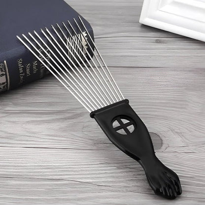 Peigne afro - inox - Petits Plaisirs Malins