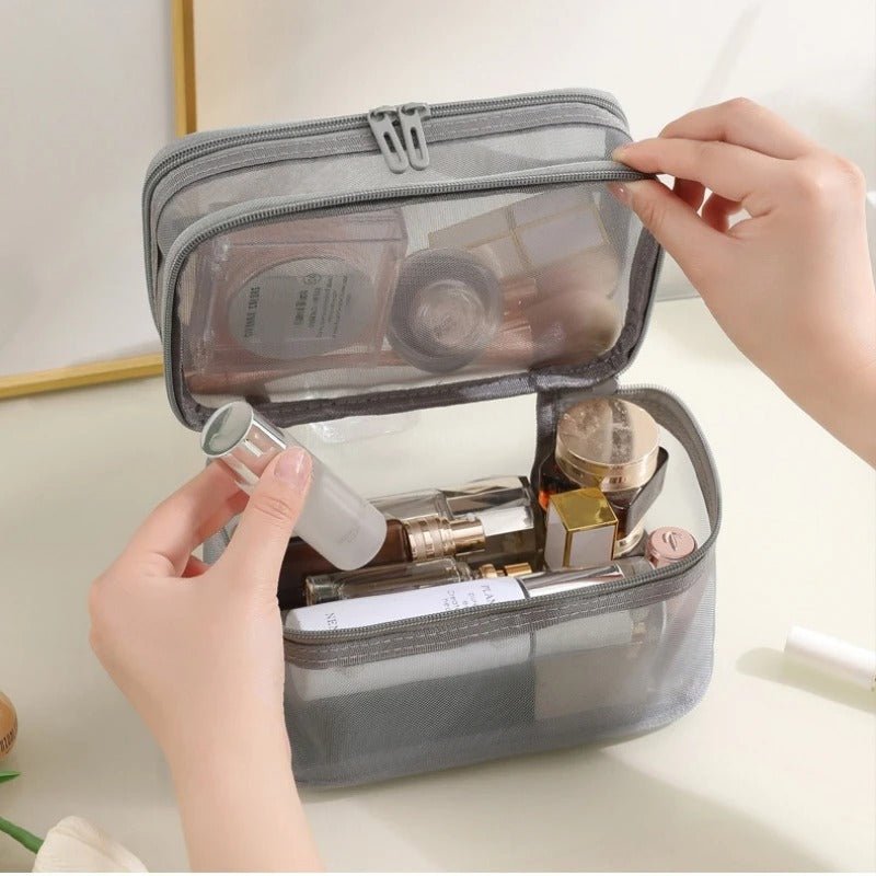 Trousse à maquillage - 2 niveaux - Petits Plaisirs Malins