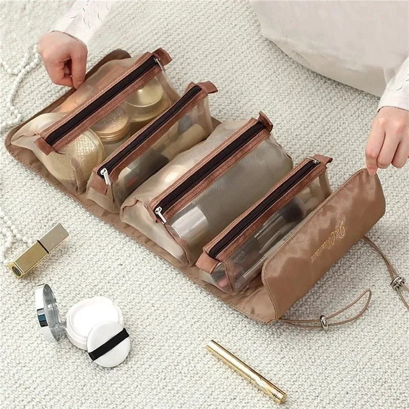 Trousse de toilette de voyage - dépliable - Petits Plaisirs Malins