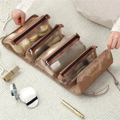 Trousse de toilette de voyage - dépliable - Petits Plaisirs Malins