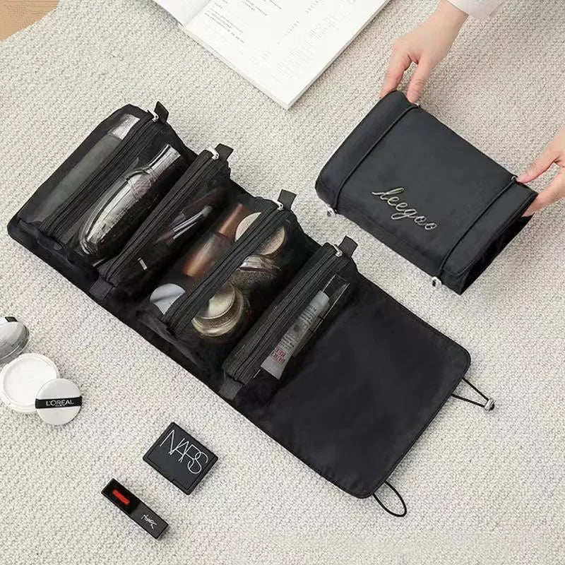 Trousse de toilette de voyage - dépliable - Petits Plaisirs Malins
