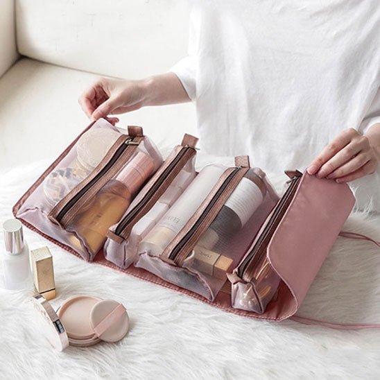 Trousse de toilette de voyage - dépliable - Petits Plaisirs Malins