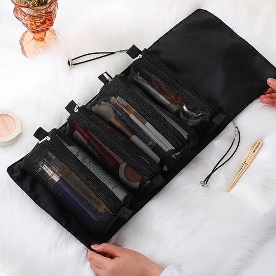 Trousse de toilette de voyage - dépliable - Petits Plaisirs Malins