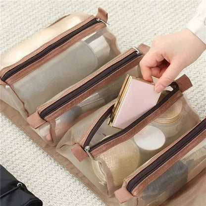 Trousse de toilette de voyage - dépliable - Petits Plaisirs Malins