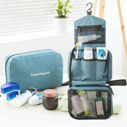 Trousse de toilette homme de voyage - Dépliable - Petits Plaisirs Malins