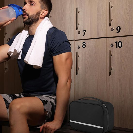 Trousse de toilette homme voyage accès facile 