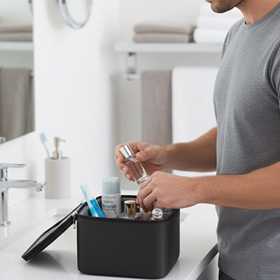 Trousse de toilette homme voyage trois coloris 