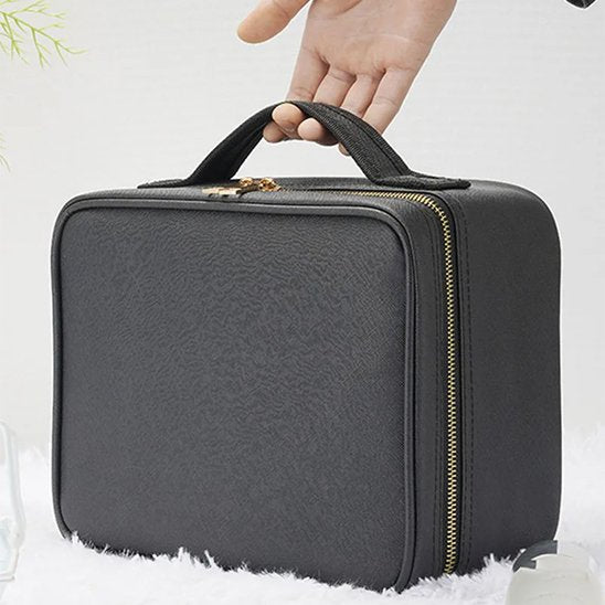 Trousse de toilette pour maquillage noire