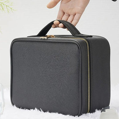 Trousse de toilette pour maquillage noire